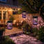 Lanterne suspendue solaire Butterfly Shadow Projection
