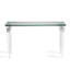 Savannah 52'' W Glass Console Table