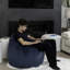 Fauteuil à billes et méridienne standard-287944798