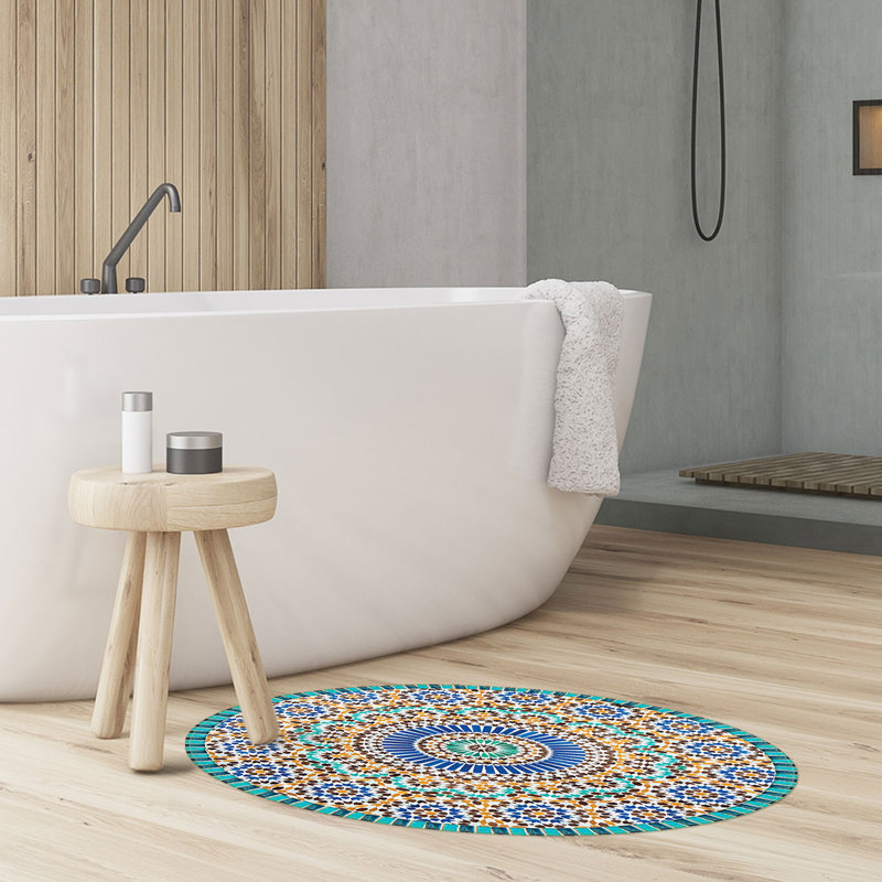 Bynoe Non-Slip Indoor Doormat, Round 68cm