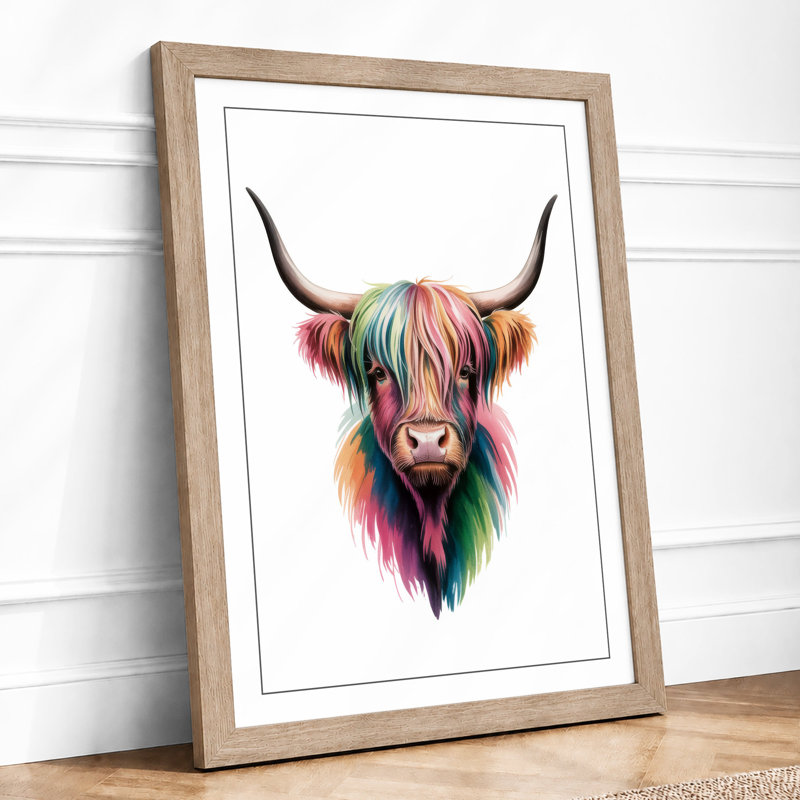 Highland Dignity Modern - Print, Oak, A4 - 29.7 x 21.0 cm