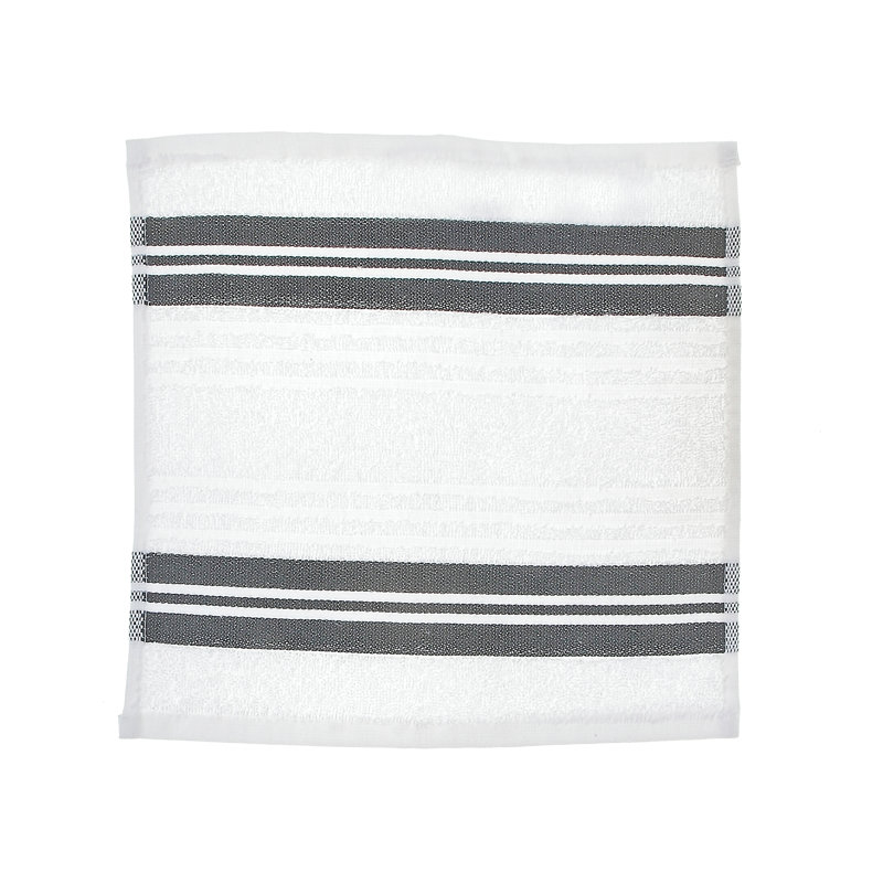 Gant de toilette de luxe, Blanc