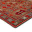 Red Vintage Traditional Wool Rug - 3'2"" x 4'4""