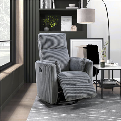 Mobilier de salon en velours côtelé gris