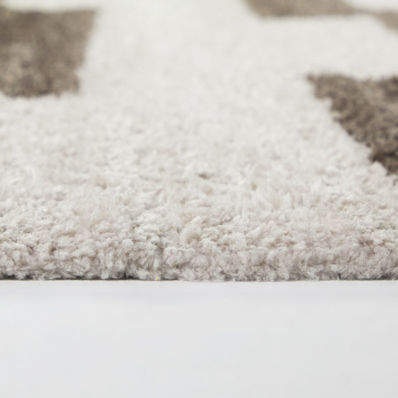 Tapis crème moderne Giovanni, Rectangle 5 pi 3 po x 7 pi