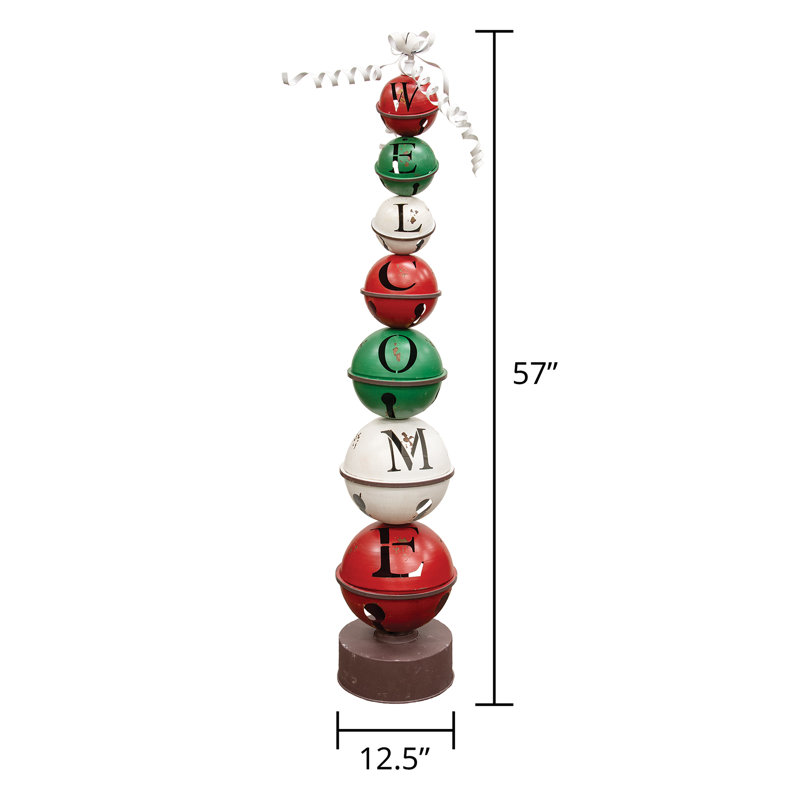 Jingle Bell rouge, blanc et vert