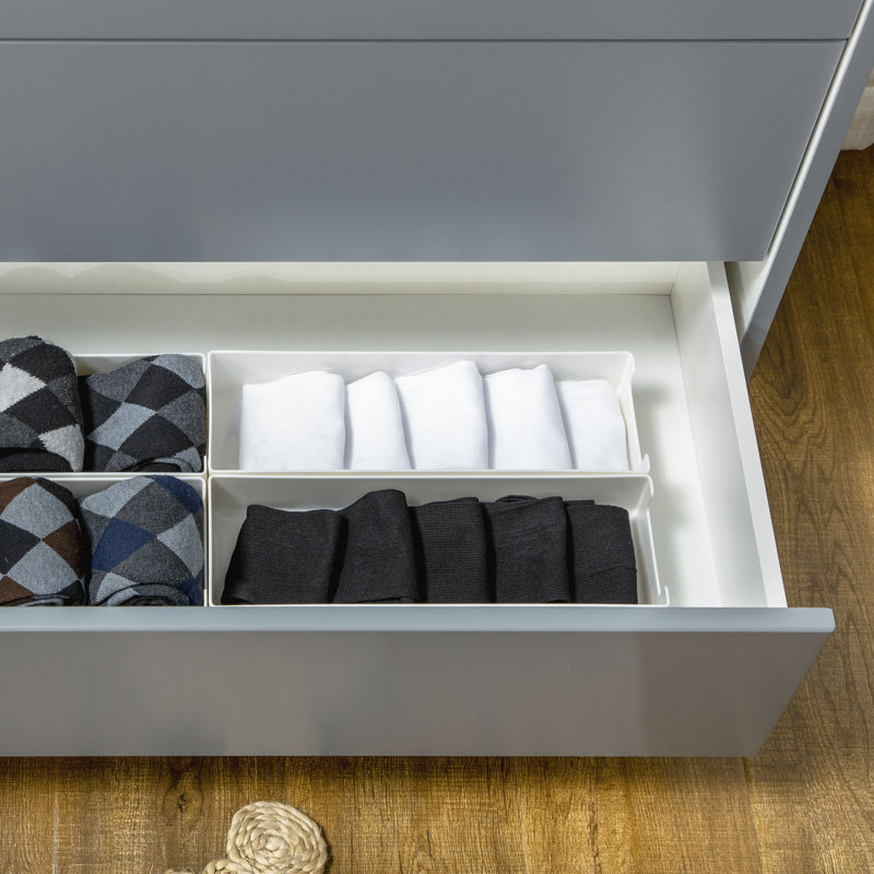 Mattias 75cm W 3 - Drawer Chest of Drawers, Grey