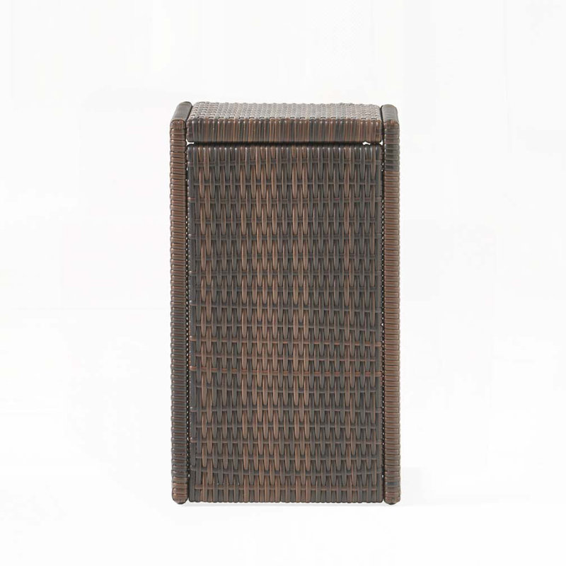 Outdoor Wicker Patio Side Table