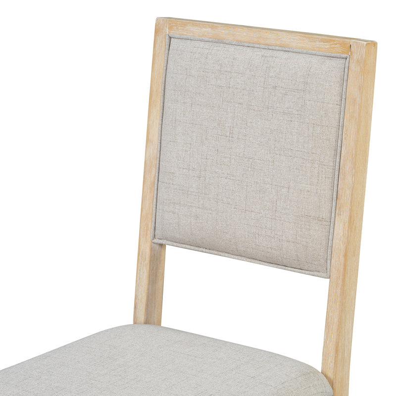Ensemble de table de salle à manger 6 pièces pour 6, table de cuisine en bois de 60 po et 4 chaises avec banc et base en tréteaux pour la cuisine et la salle à manger