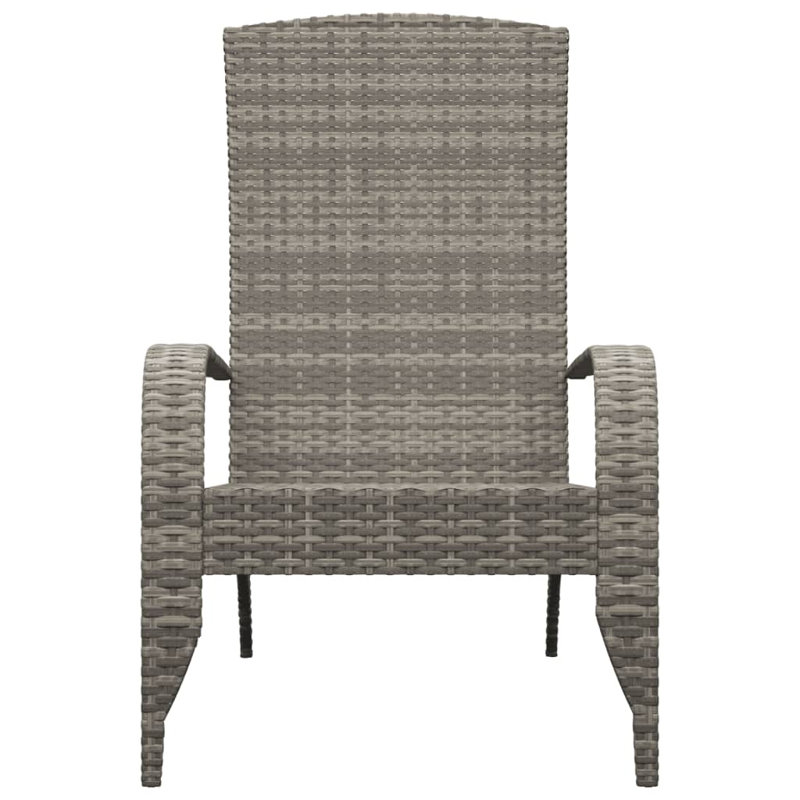Angola Patio Dining Armchair with Cushion, Grey