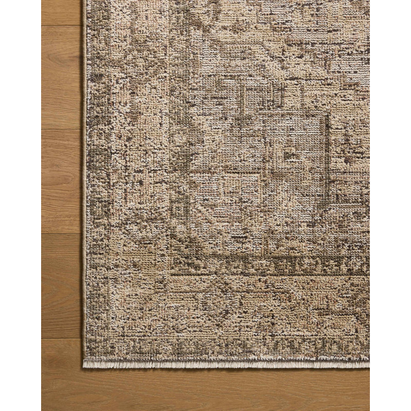 Jacobo Beige / Earth Area Rug, Rectangle 2'3" x 3'9"