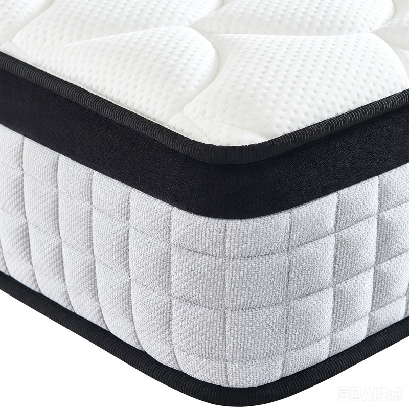 26cm 9-Zone Gel Memory Foam Pocket Sprung Mattress, Super King (6')