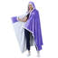 Jeté en polaire de sherpa Catalonia, couverture enveloppante avec poches à main-4294920