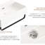 Lavabo vasque blanc pour salle de bain, fixation murale, finition polie lisse, glacis non poreux brillant, ouverture de drain standard-130100717