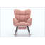 Chaise berçante en tissu Teddy-232034313