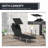 Outdoor Lounge Chair, Adjustable Folding Chaise Lounge, Tanning Chair With Sun Shade For Beach, Camping, Hiking, Backyard, Chair-1560848298