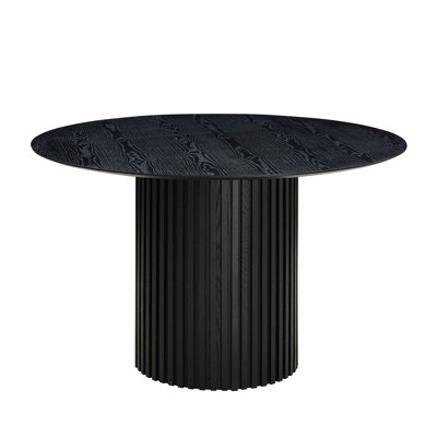 47,24 Inch MDF Dining Table For Dining Room Round Dinner Tables Mid-Century Modern Table