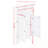 Bathroom Floor Corner Cabinet with Doors and open Shelf-404428377