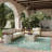 Adianey Red Barrel Studio Easy Care Trellis Aqua/Teal Blue Indoor/Outdoor Area Rug-1350939982