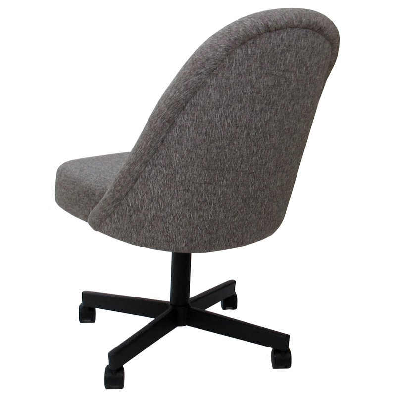 Chaise d'appoint rembourré, Noir, Gris Mojave