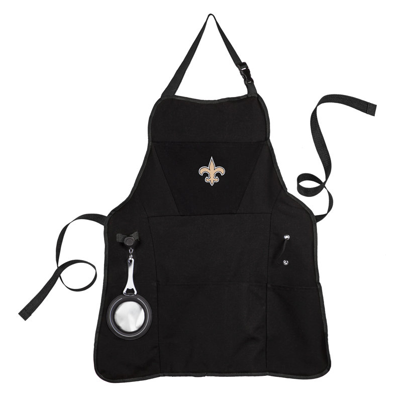 Los Angeles Rams Grilling Apron , Black, NFL New Orleans Saints