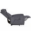 Fauteuil large en velours 27,6 po Rajiya