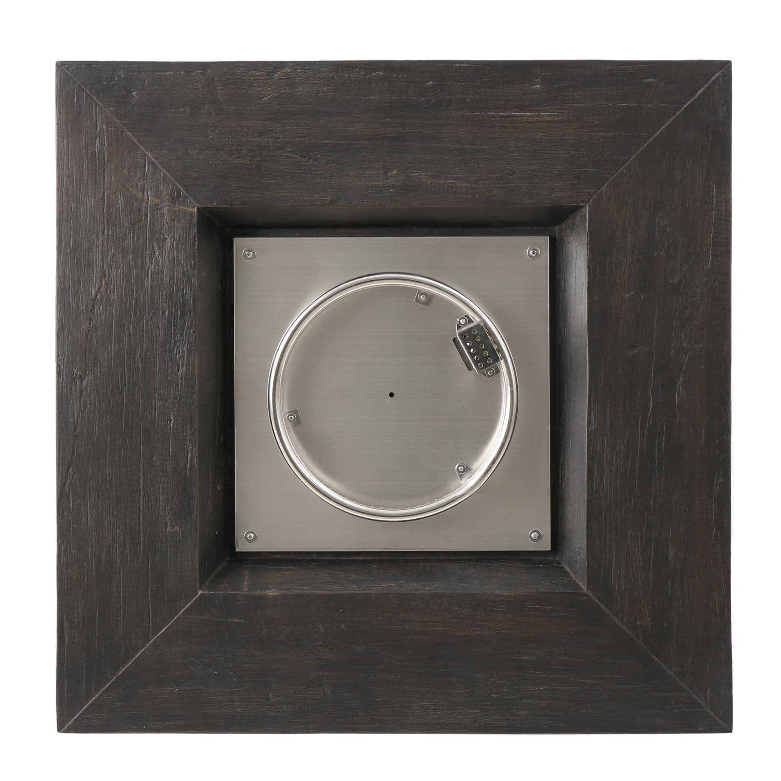 Rosia Square Fire Pit Table, Brown