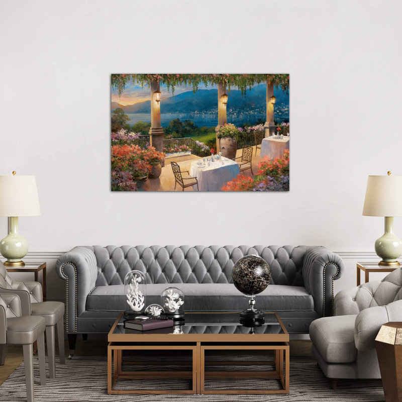 Amalfi Holiday II - Wrapped Canvas Painting, 152.5 cm H x 101.5 cm W