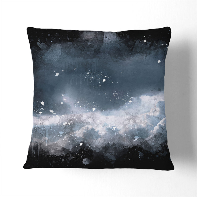 Square Cushion, 55cm H x 55cm W x 20cm D, White