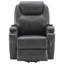Rexford Charcoal Grey Power Lift Recliner Chair With Massage