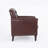 Enoks Tufted Leather Armchair-1431341376