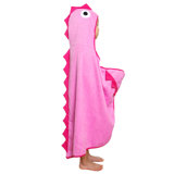 Piggy Button 100% Cotton Kids Dino Hooded Bath| Beach Towels / Ailaigh