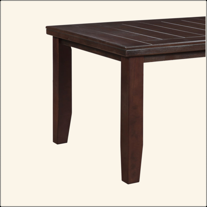 Cherry Dining Table With Tapered Leg