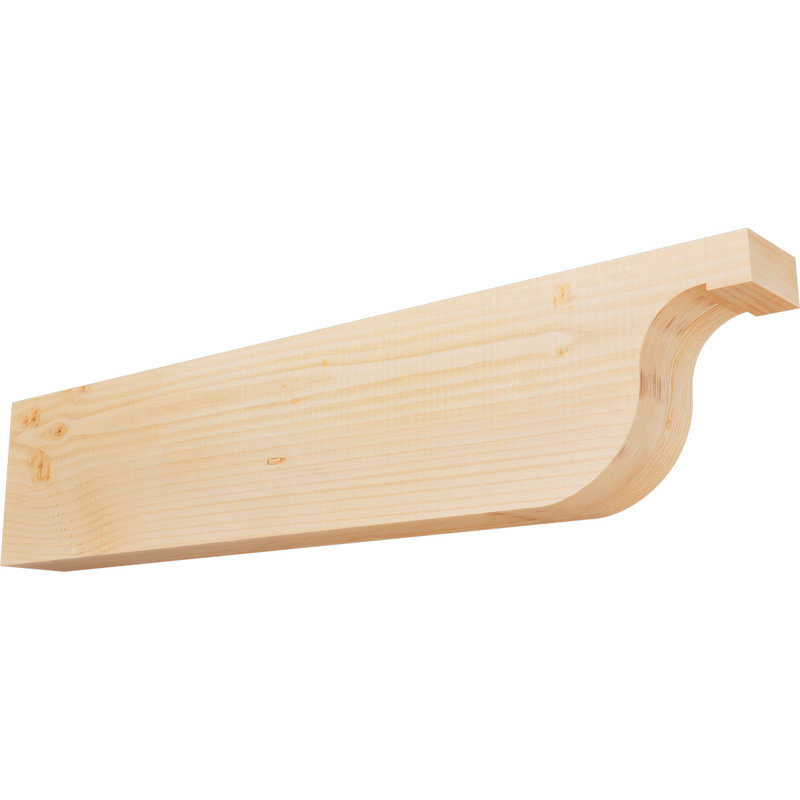 Del Monte Smooth Rafter Tail, Douglas Fir, 8"H x 3 1/2"W x 36"L