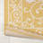 Debbe Vintage Filigree Textured Weave Yellow/Cream Indoor/Outdoor Rug-34517832