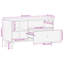 Kanarraville Unfinished TV Stand for TVs up to 32"-2095932852