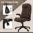 High Back Vibration Massage Office Chair with 6 Vibration Points, Heated Reclining with Remote-330646829
