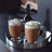 Libbey Kona Glass Coffee Mugs, 16-ounce