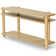 Hepburn 3 Shelf Wood Console Table