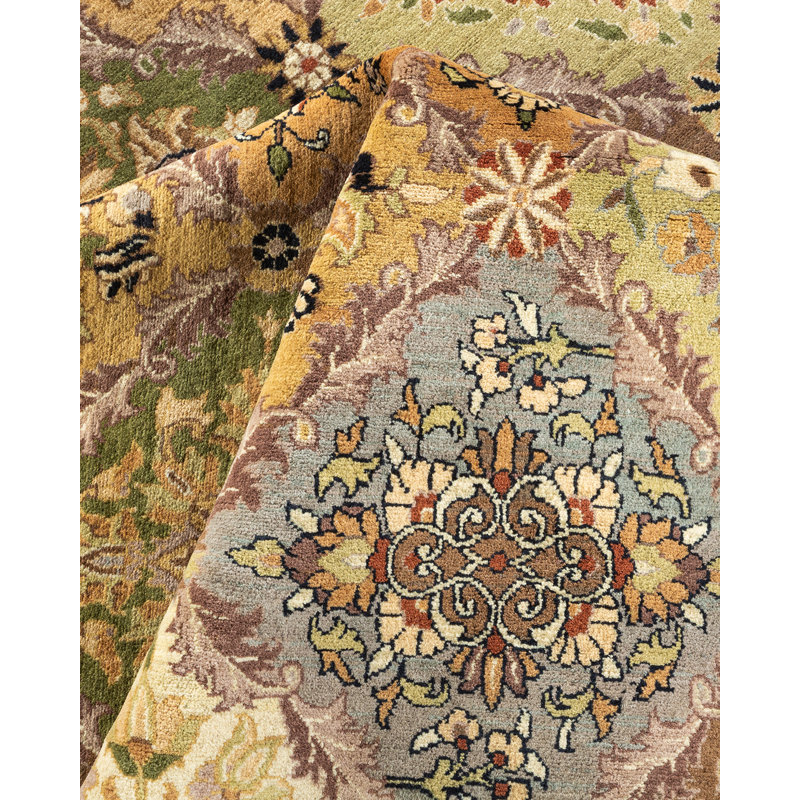 Classic One-of-a-Kind 8' 1" X 8' 1" Hand Knotted Area Rug