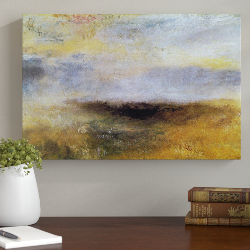 J.M.W. Turner - Wrapped Canvas Painting, 50cm H x 76cm W