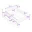 Lit plateforme en bois avec tête de lit, garde-corps et tiroirs de rangement Idahlia-232336864-232336865