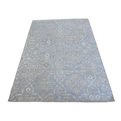 Tapis unique gris de 8 pi 10 po x 12 pi One-of-a-Kind