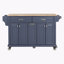 Cavid Solid Wood Top Kitchen Cart-1176111415