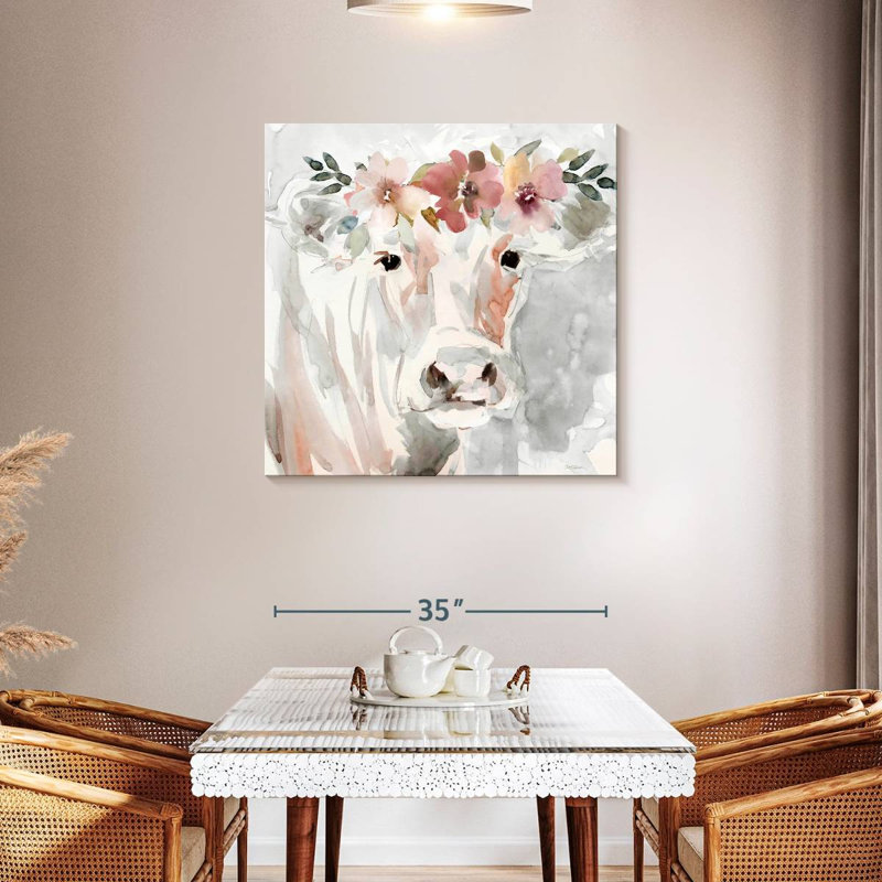 Brampt Darling Miss Bessie, 36" H x 36" W