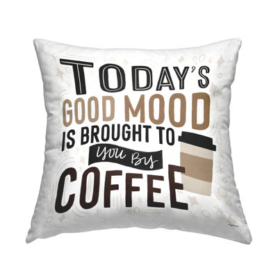 Polyester/Polyester Blend Throw Square Pillow Cover & Insert by Kyra Brown