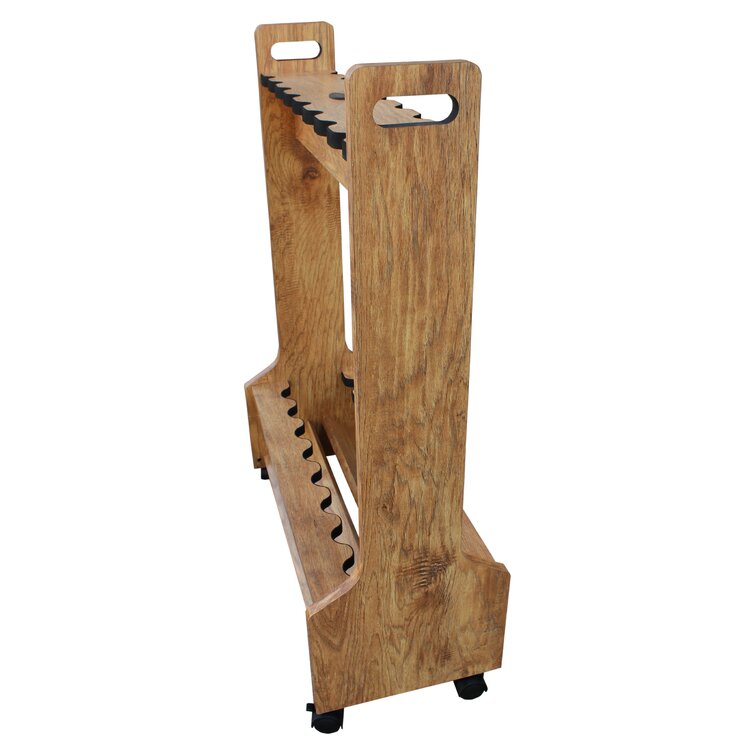 Arlmont & Co. Emond Manufactured Wood Freestanding Fishing Rack