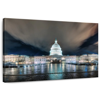 Lilie Glowing United States Capitol