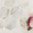 Castella de Blanc Hexagon 12 in. x 12 in. Honed Marble Mosaic Floor and Wall Tile