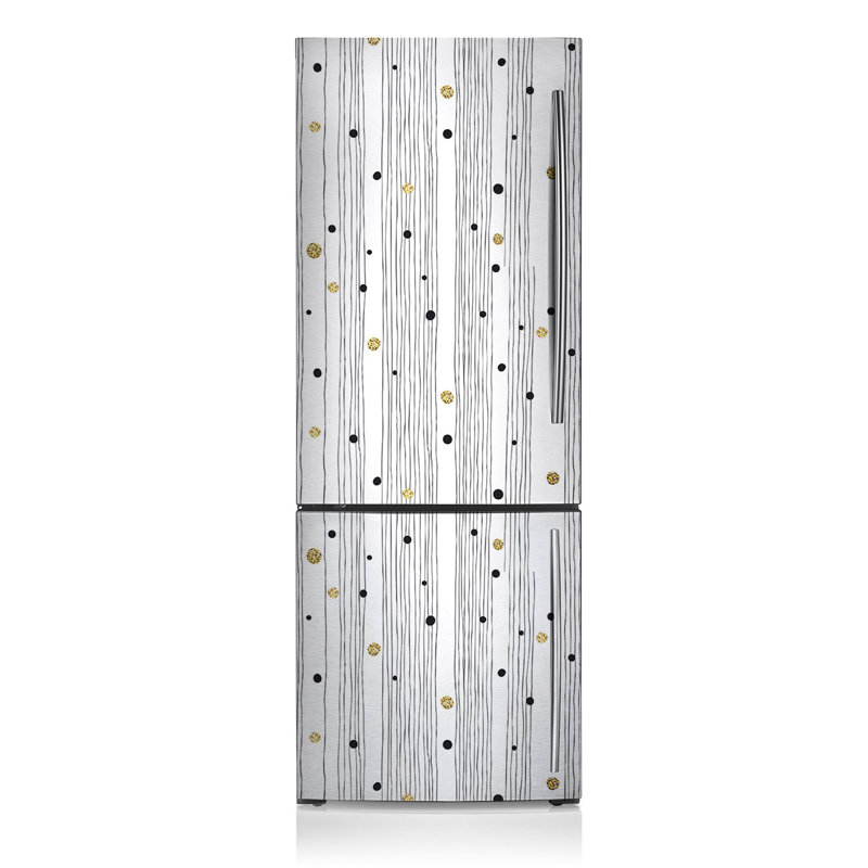 Abstract Non-Wall Damaging Door Decal